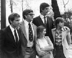 Harrison Ford, David Prowse, Carrie Fisher, Peter Mayhew, Mark Hamill на премьере V эпизода